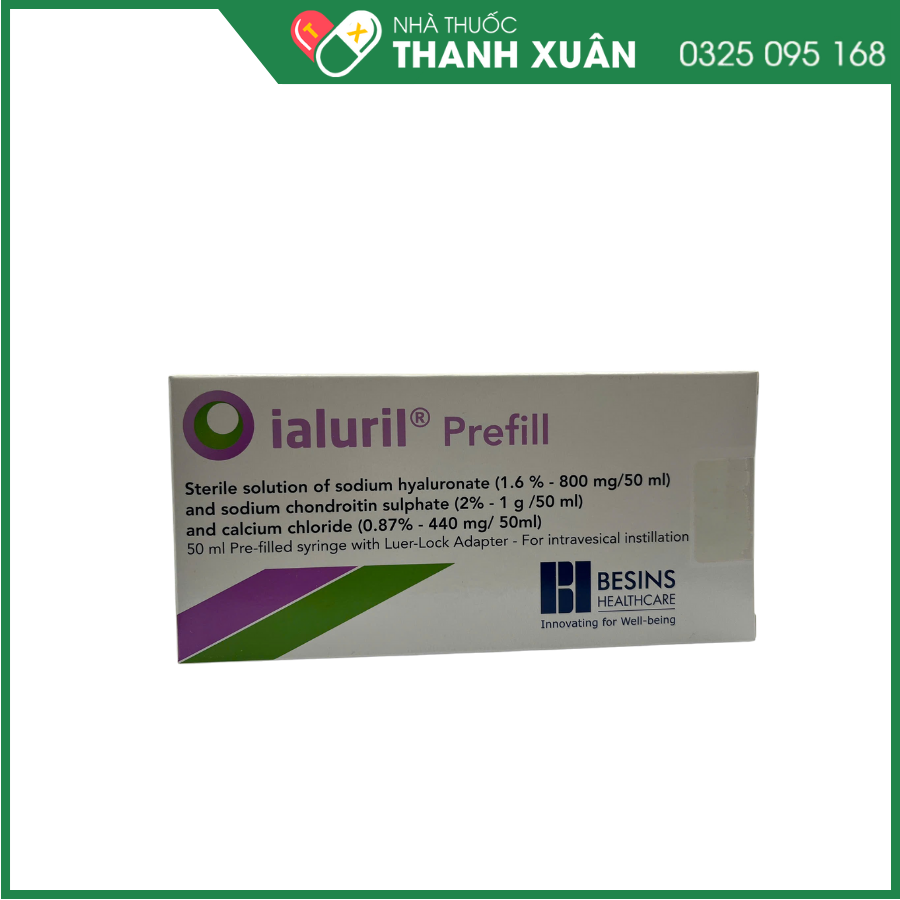 IALURIL Prefill - Điều trị các vấn đề về bàng quang